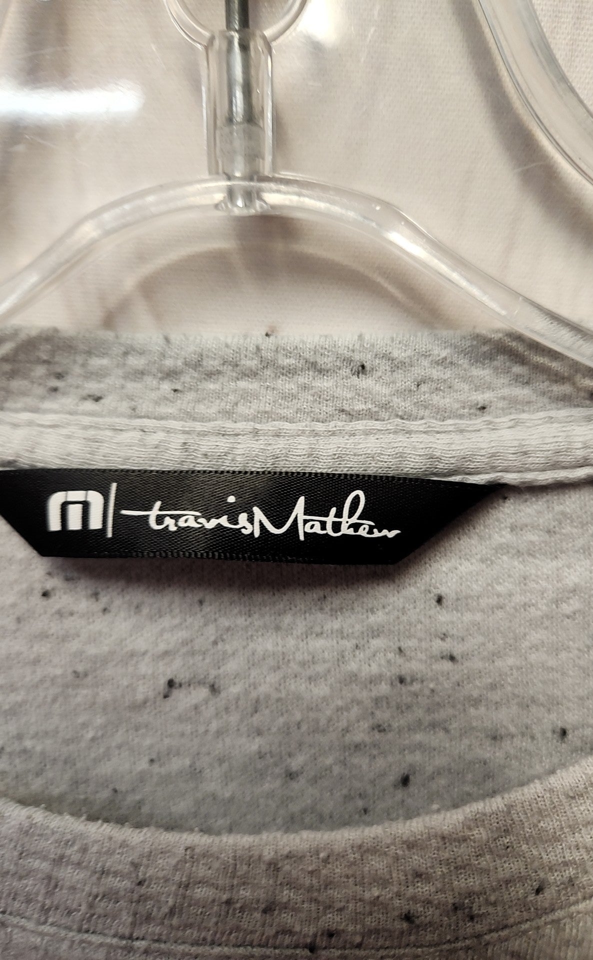 Travis Mathew Men's Size L Gray Shirt