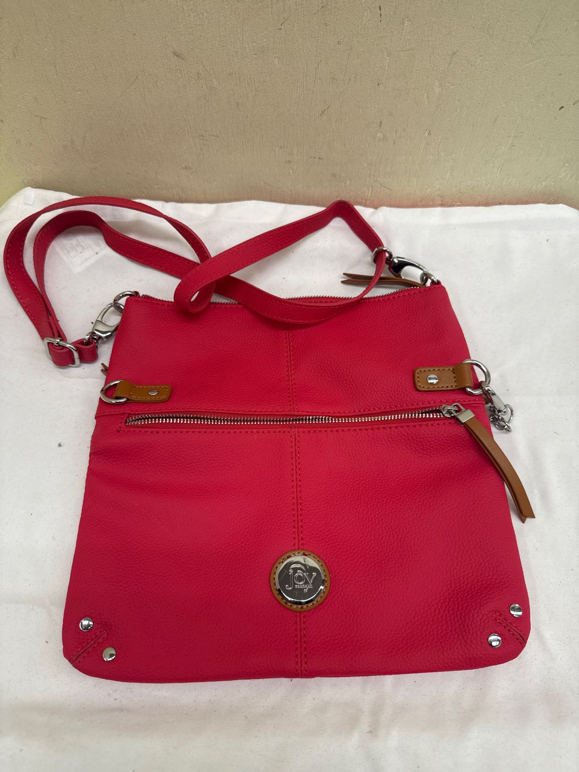 Joy Susan Pink Purse Bag