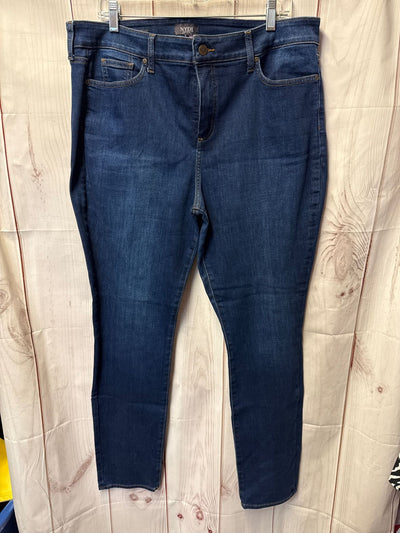 NYDJ Women's Size 34 (18/1X) Blue Jeans Alina Legging