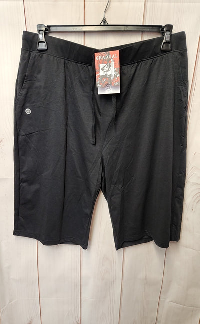 NWT Gradual Women's Size XXL Black Shorts