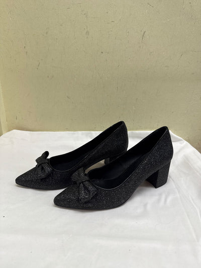 Fary L Robin for Anthropologie Women's Size 39 = 8-1/2 Black Pumps