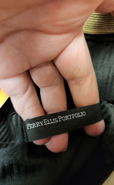 Perry Ellis Men's Size 36x32 Tan Corduroy Pants