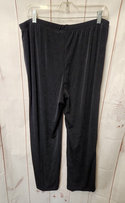 Chico's Women's Size 3 = US XL Black Pants