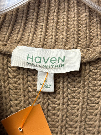 Haven Well Within Women's Size S Brown Sweater