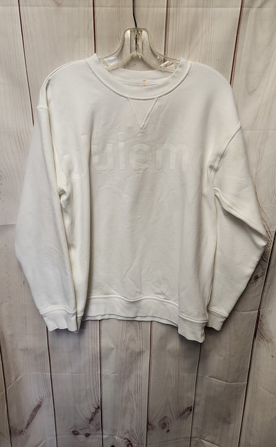 Lululemon Women's Size M White Sweatshirt