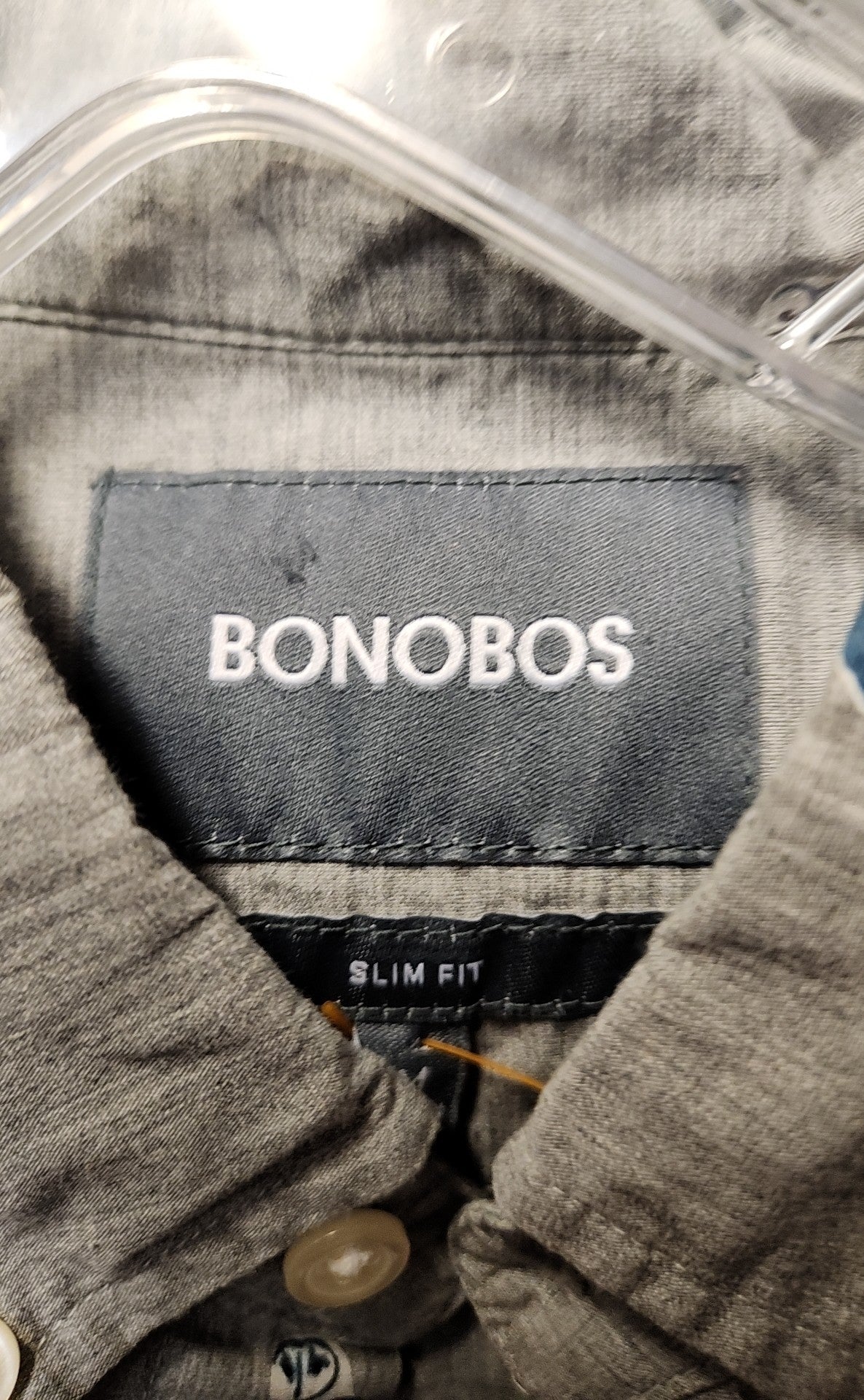 Bonobos Men's Size M Gray Shirt