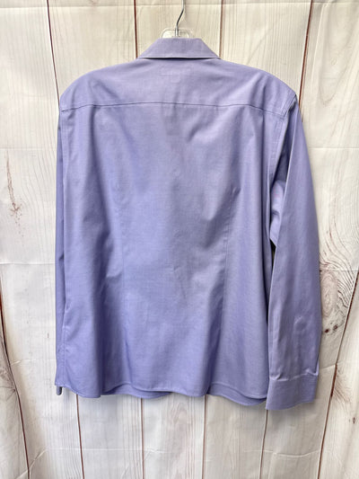 Lands End Women's Size 14 Purple Long Sleeve Top