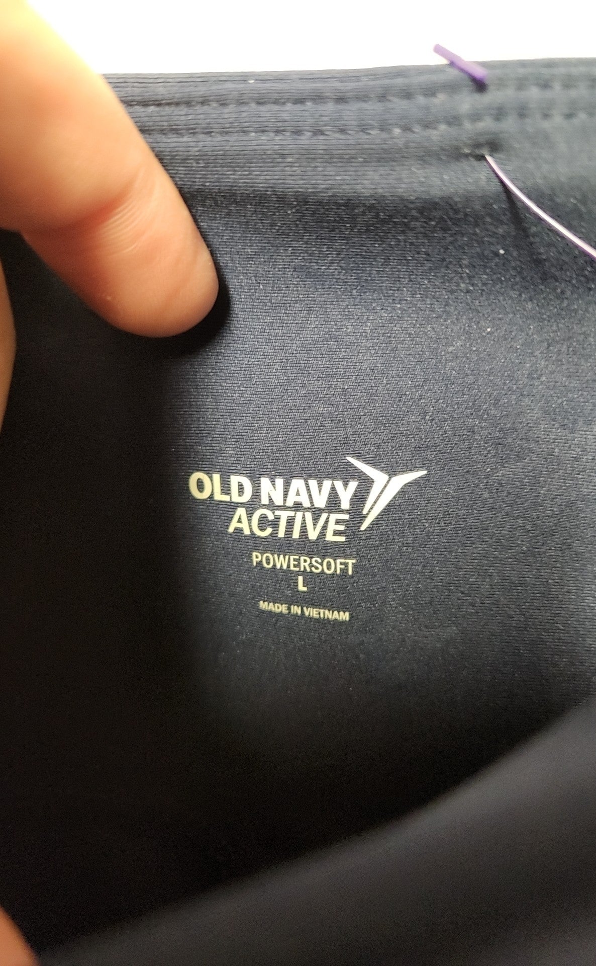 Old Navy Women's Size L Navy Active Capris