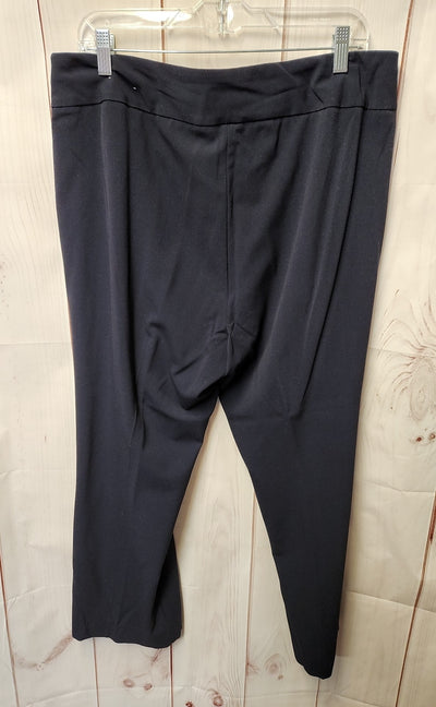Roz & Ali Women's Size 16 Navy Pants