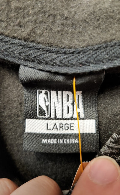 NBA Men's Size L Gray Sweatshirt