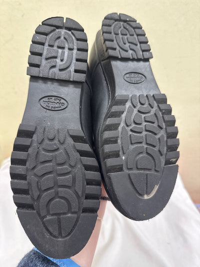 Toe Warmers Women's Size 7 Black Boots Shoes