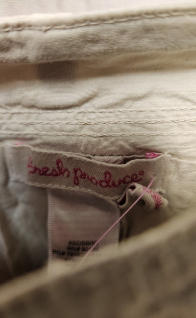 Fresh Produce Women's Size L Beige Skorts