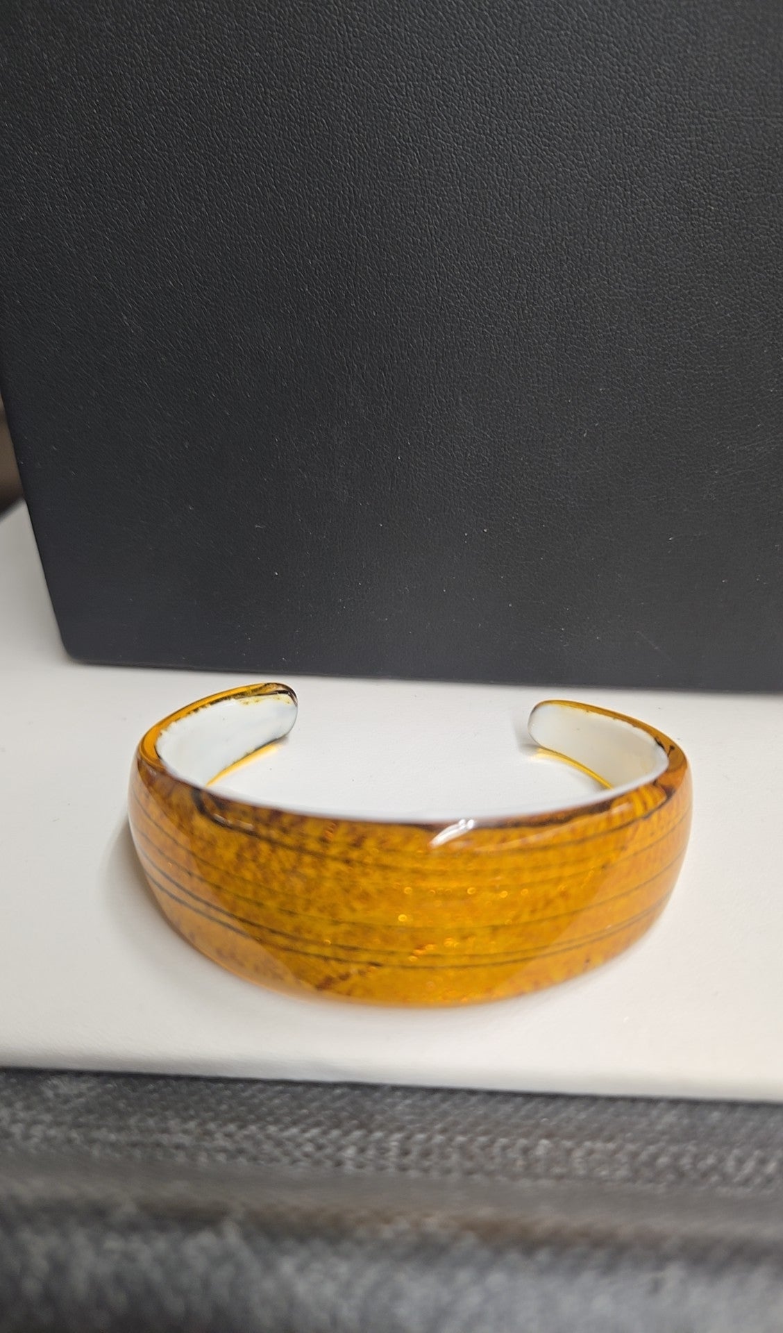 Yellow Cuff Bracelet