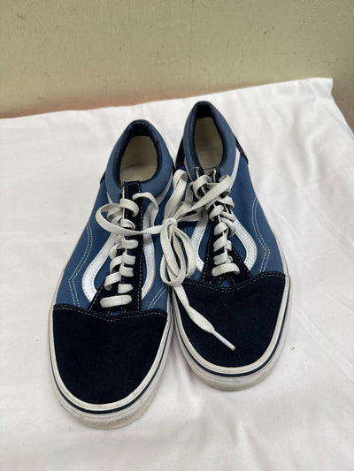 Vans Men's Size 9-1/2 Blue Sneakers