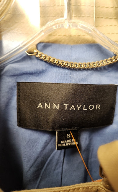 Ann Taylor Women's Size S Beige Coat