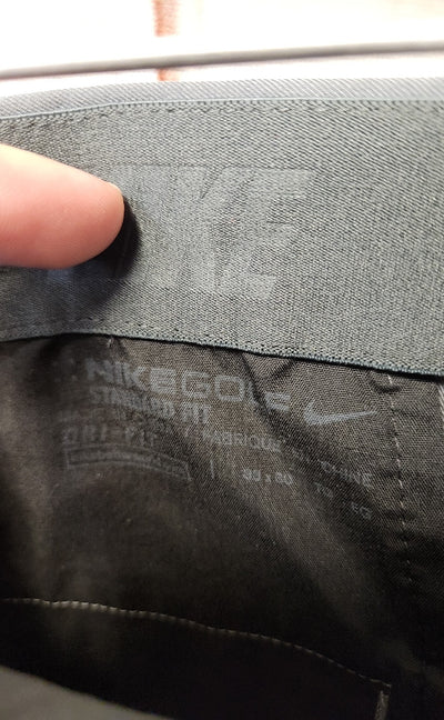 Nike Men's Size 38x30 Gray Pants