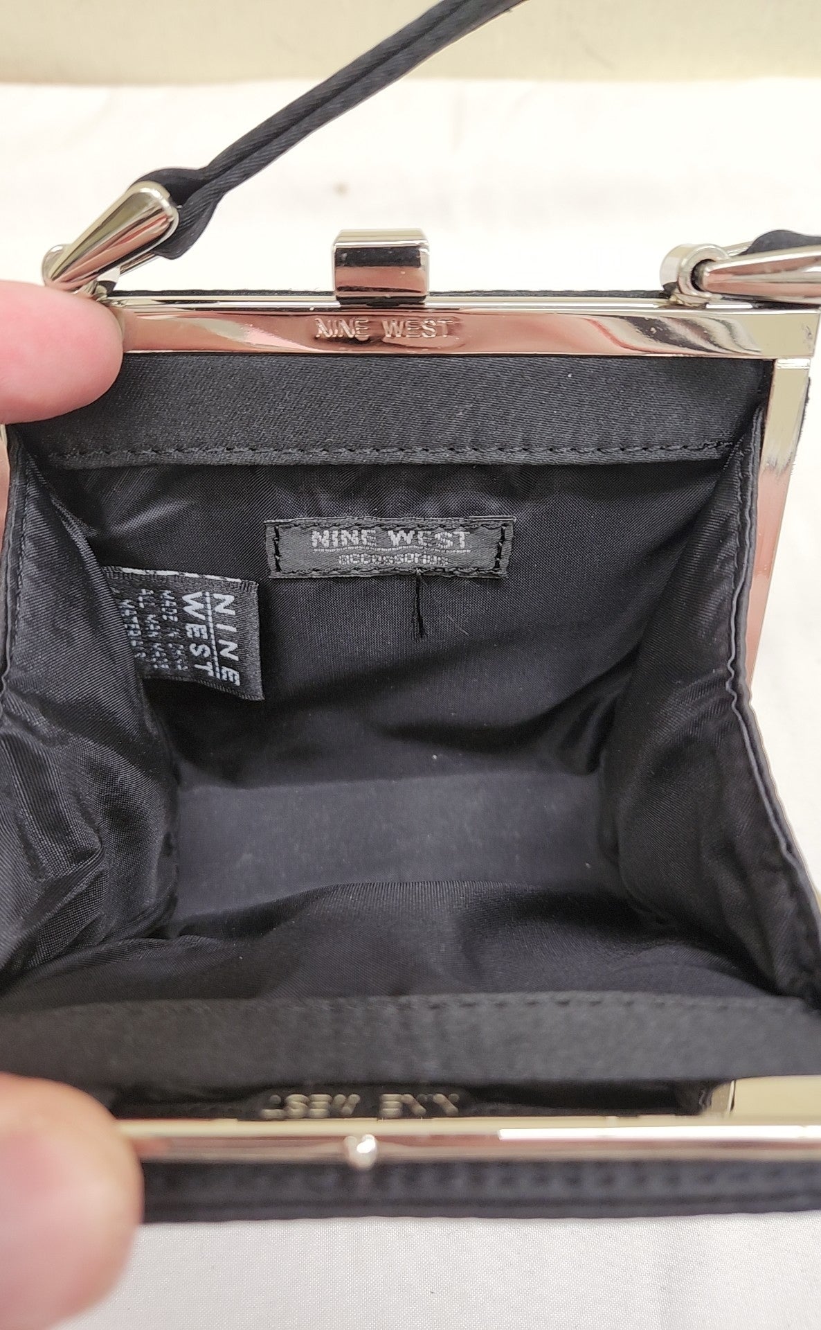 Nine West Black Mini Purse Bag
