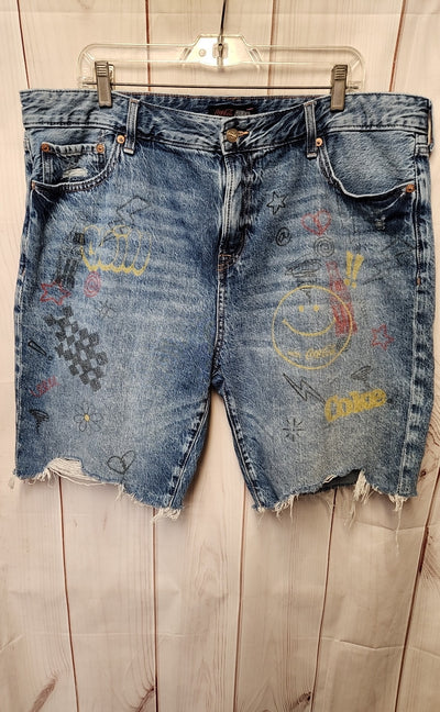 Coca Cola Aero Men's Size 38 Blue Shorts