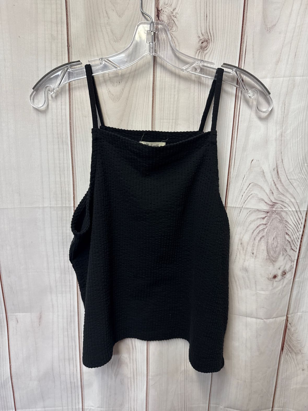 Madewell Women's Size M Black Sleeveless Top