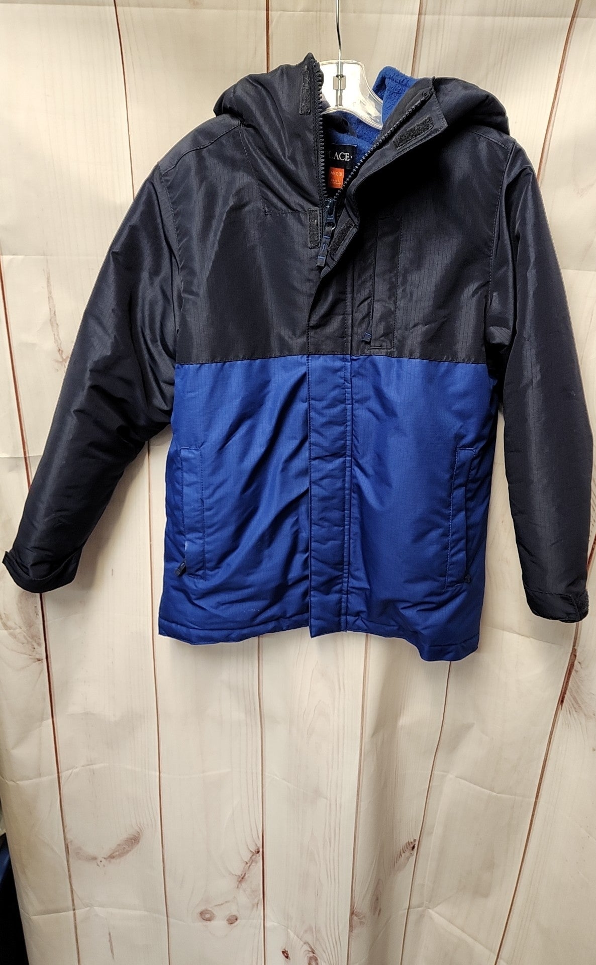 Place Boy's Size 7/8 Blue Jacket