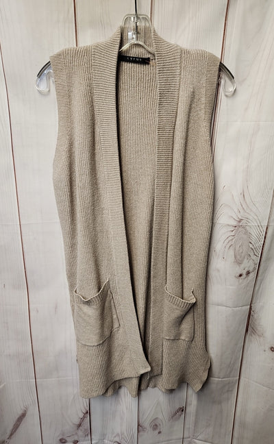 Cyrus Women's Size M Beige Cardigan