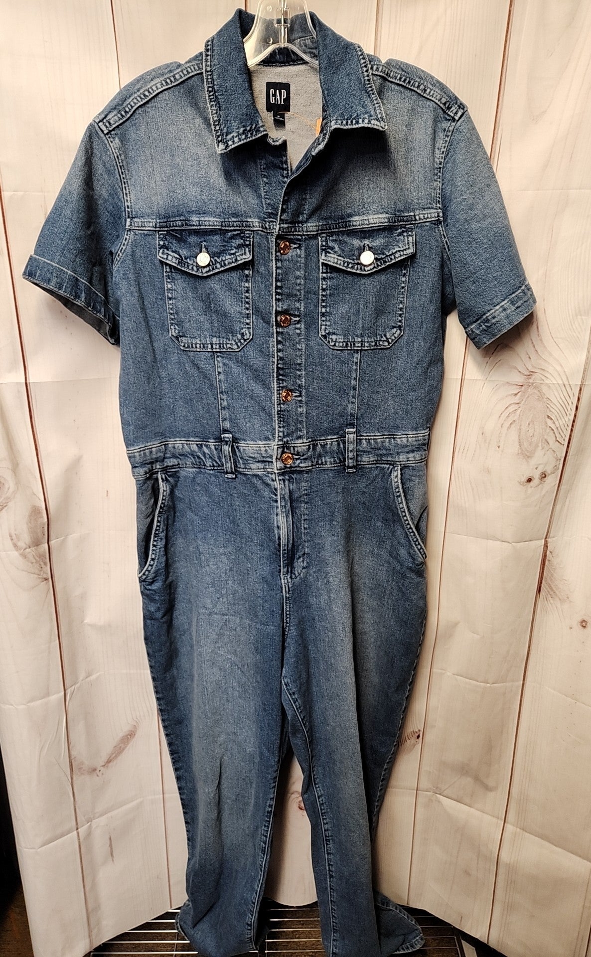 Gap Women's Size 10 Blue Jumpsuit