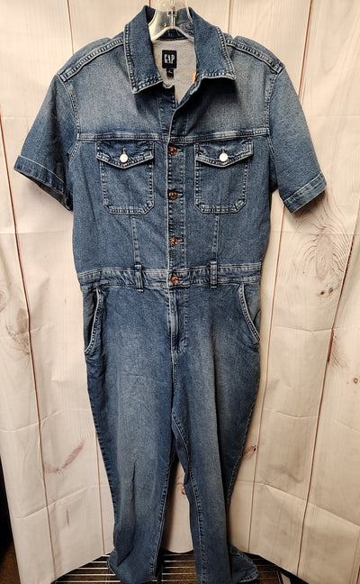 Gap Women's Size 10 Blue Jumpsuit