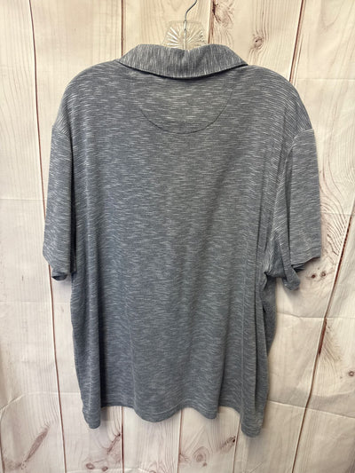 Tasso Elba Men's Size XXL Blue Shirt