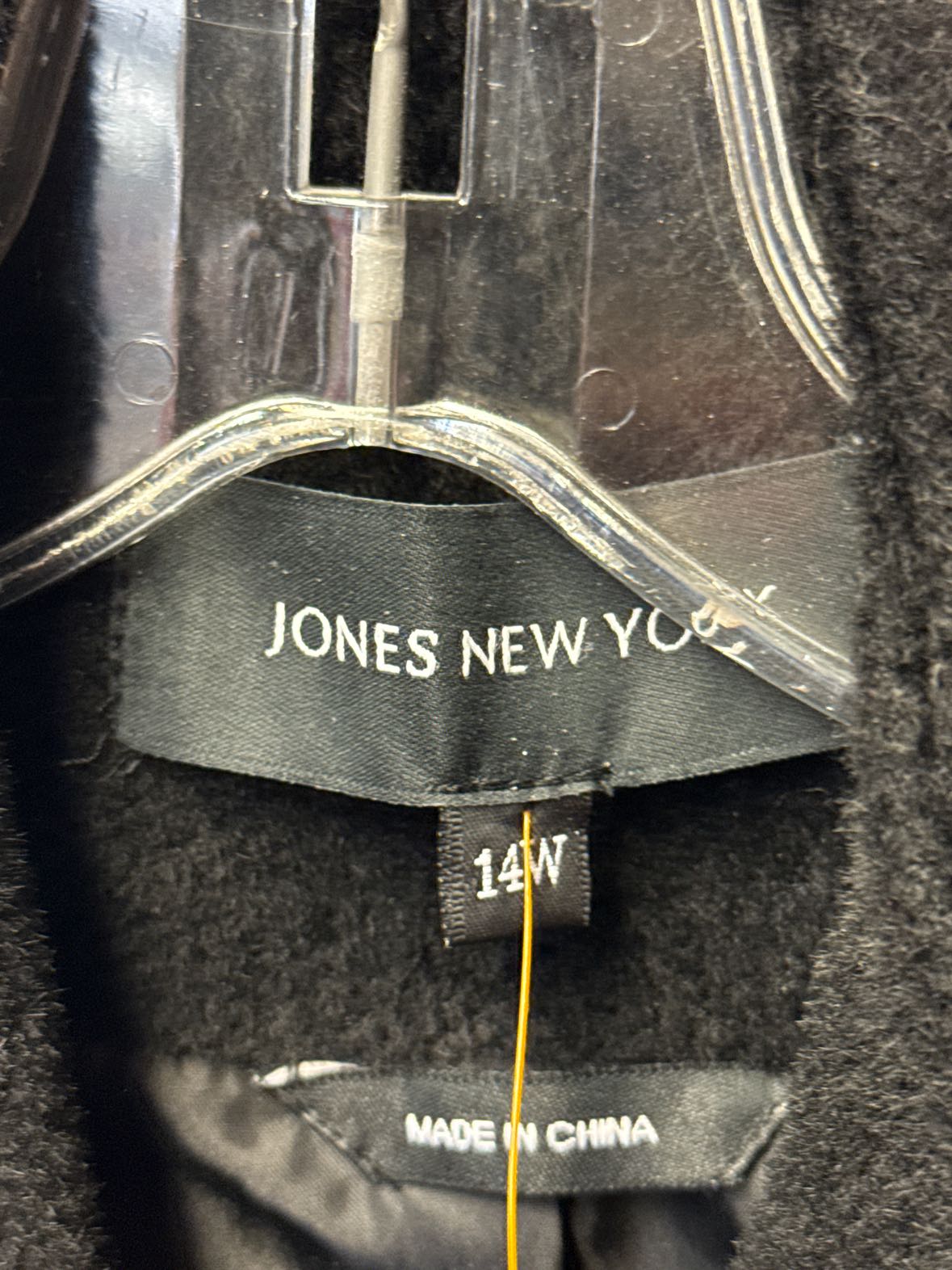 Jones New York Women's Size 14 Black Coat