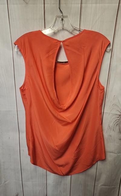 Michael Kors Women's Size M Coral Sleeveless Top