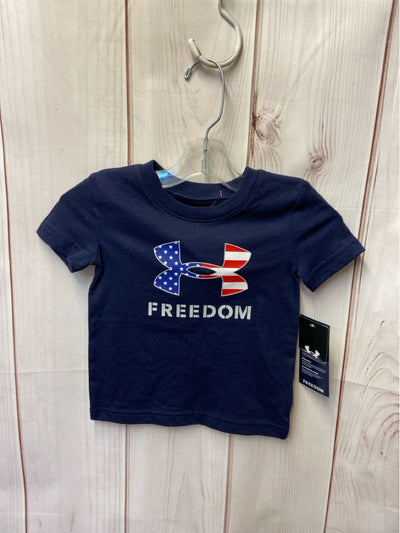 NWT Under Armour Boy's Size 18 Navy Shirt