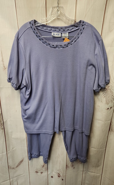 Blair Women's Size 3X Purple Pajamas