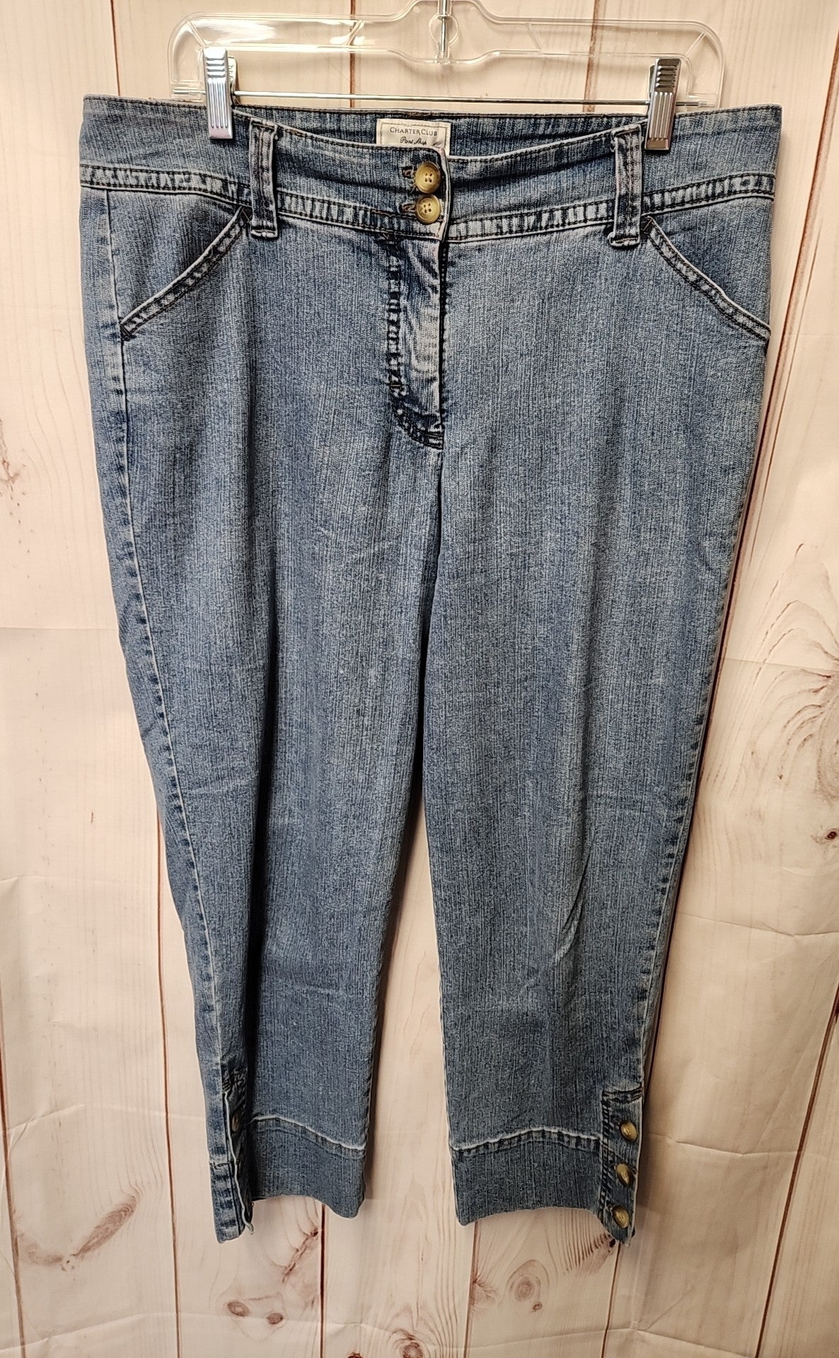Charter Club Women's Size 31 (11-12) Blue Jeans Classic Fit