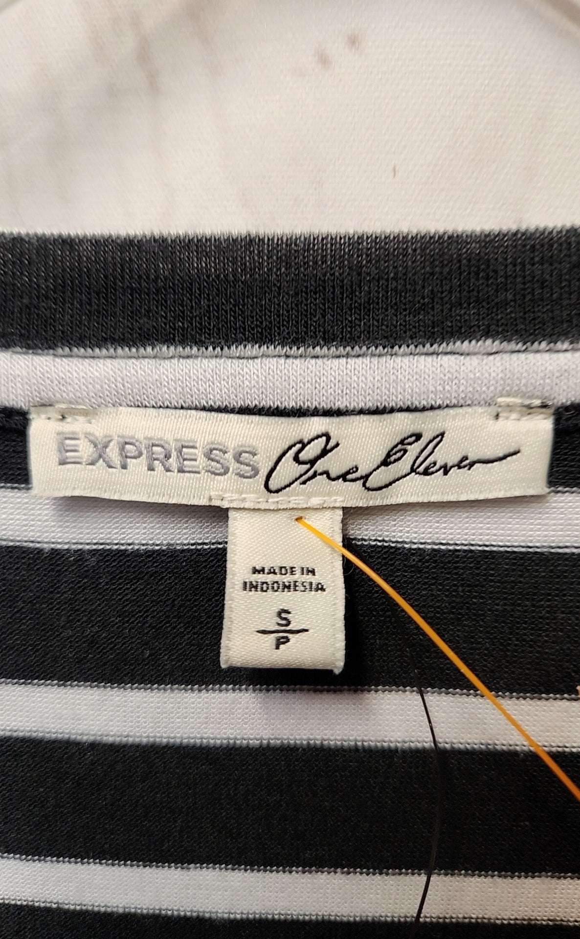NWT Express Women's Size S Black Long Sleeve Top