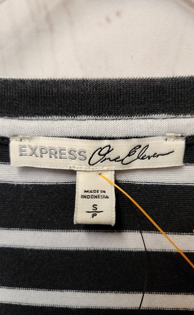 NWT Express Women's Size S Black Long Sleeve Top