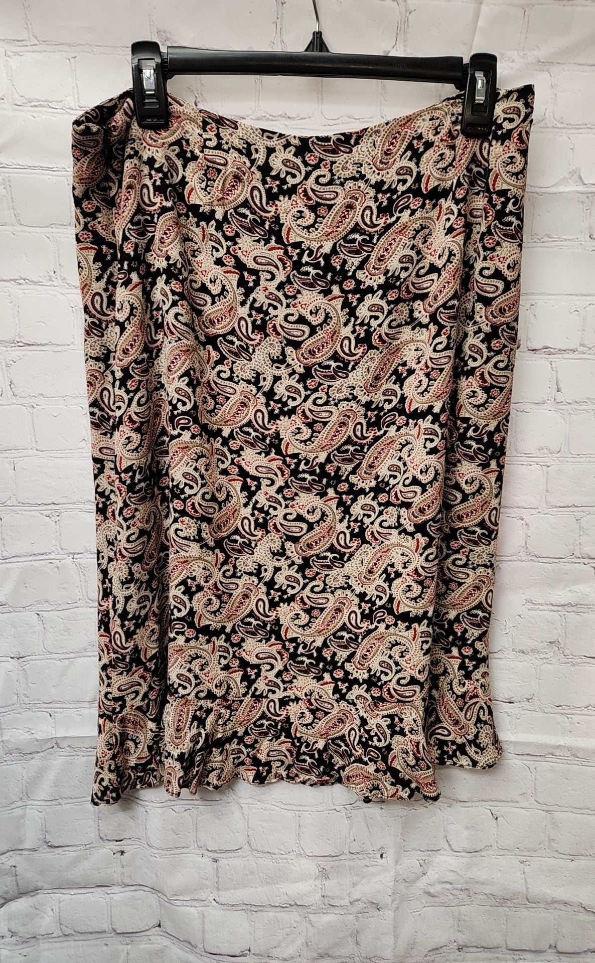 Charter Club Women's Size 14 Black & Brown Skirt