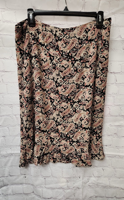 Charter Club Women's Size 14 Black & Brown Skirt