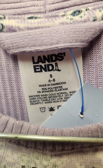 Lands End Women's Size S Purple 3PCS Pajamas Set