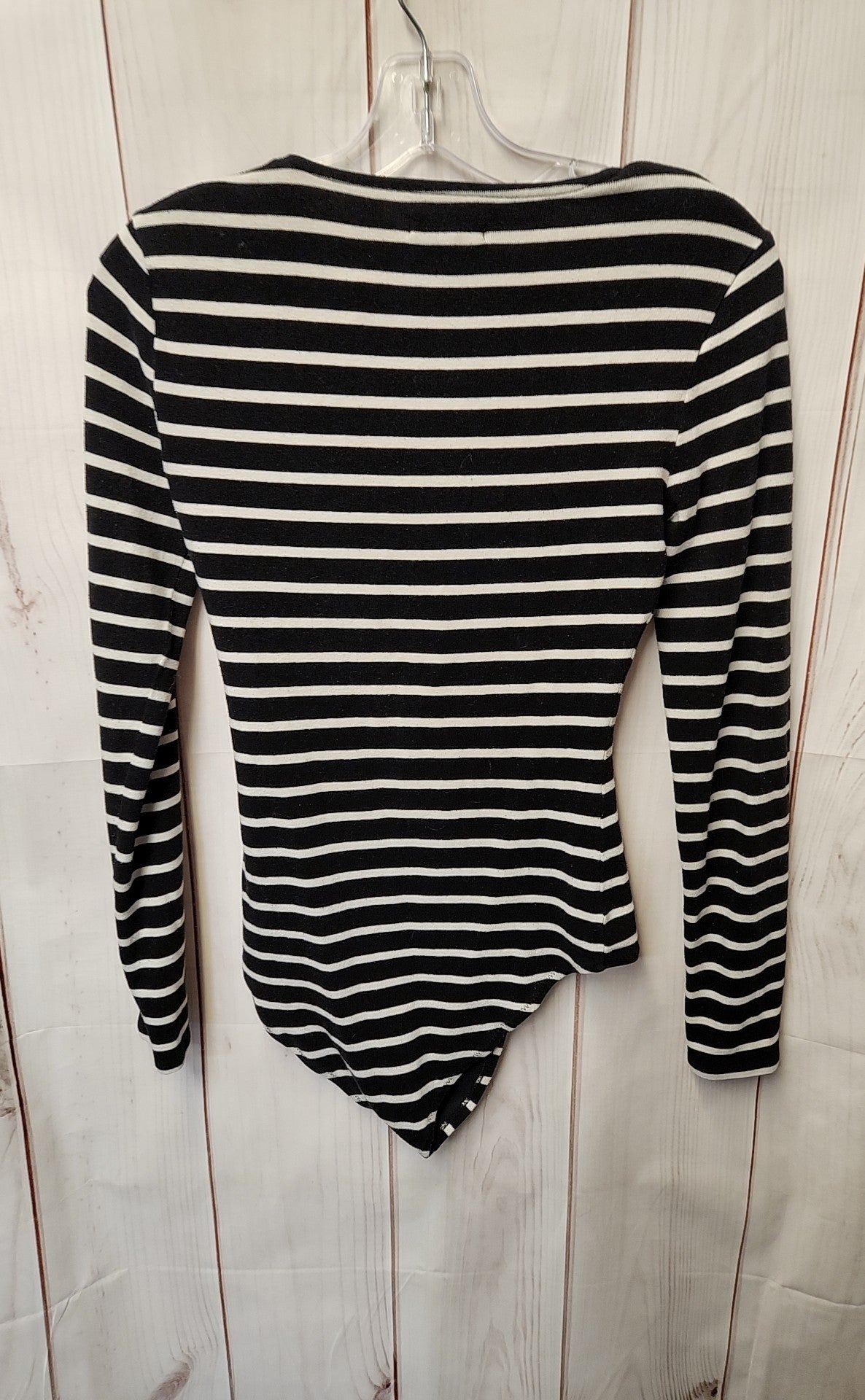 Madewell Women's Size S Black & White Bodysuit