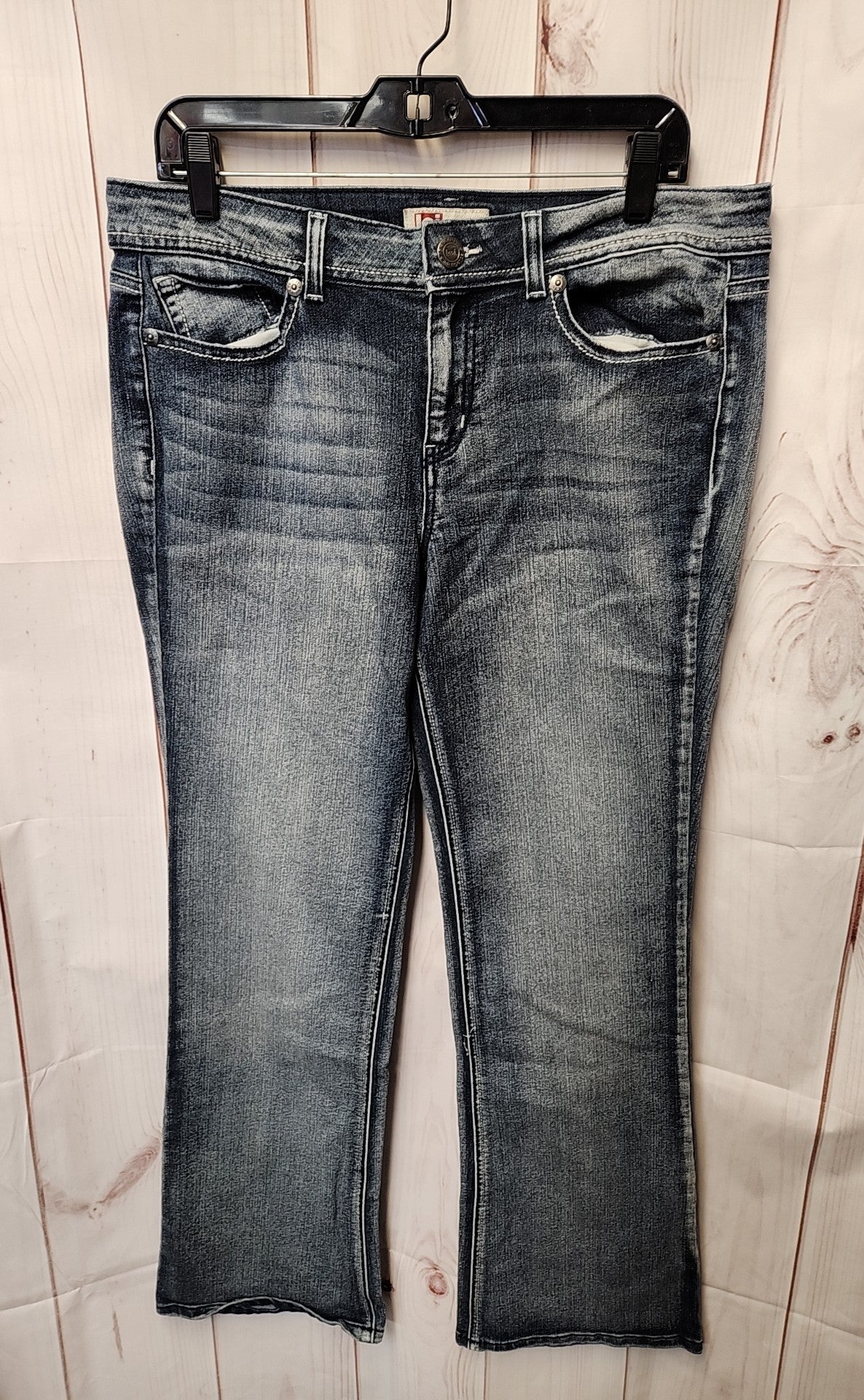 Lei Women's Size 33 (15-16) Blue Jeans Hipster Flare