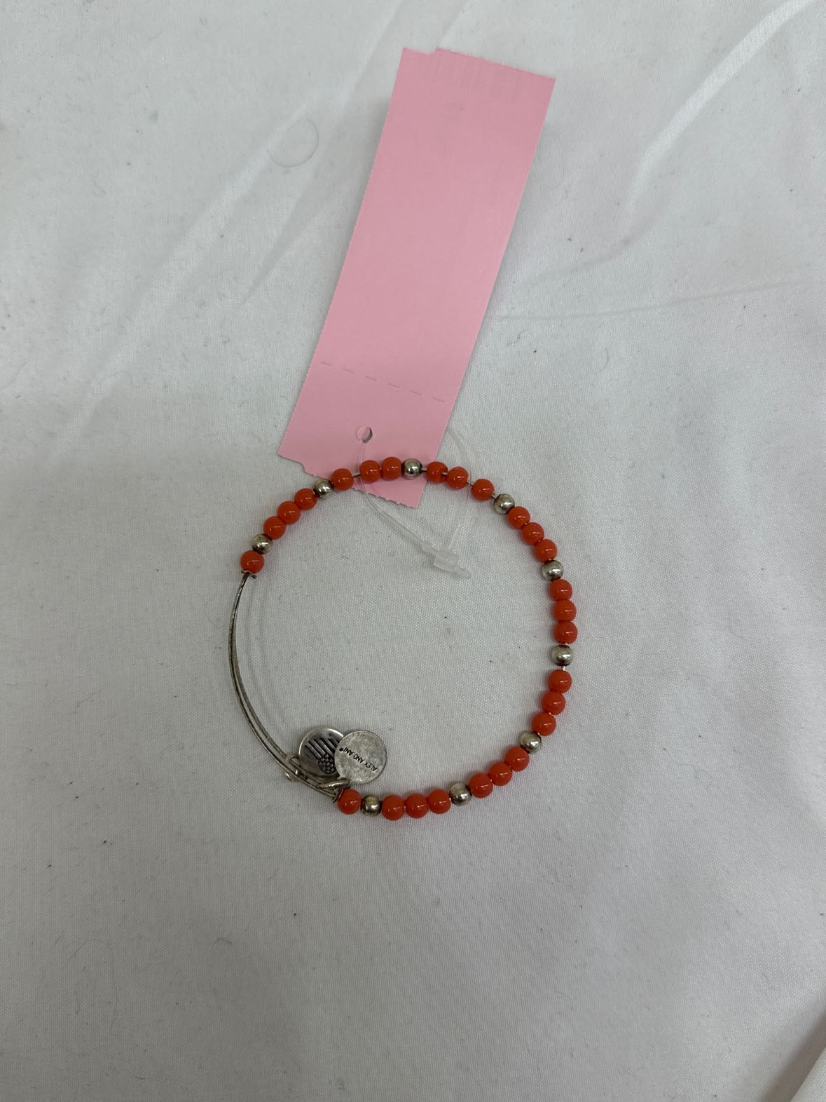 Alex & Ani Pink Beaded Bracelet