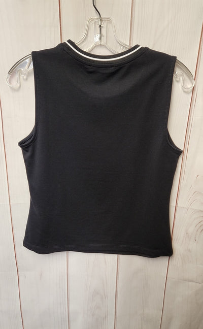 Tahari Women's Size S Black Sleeveless Top