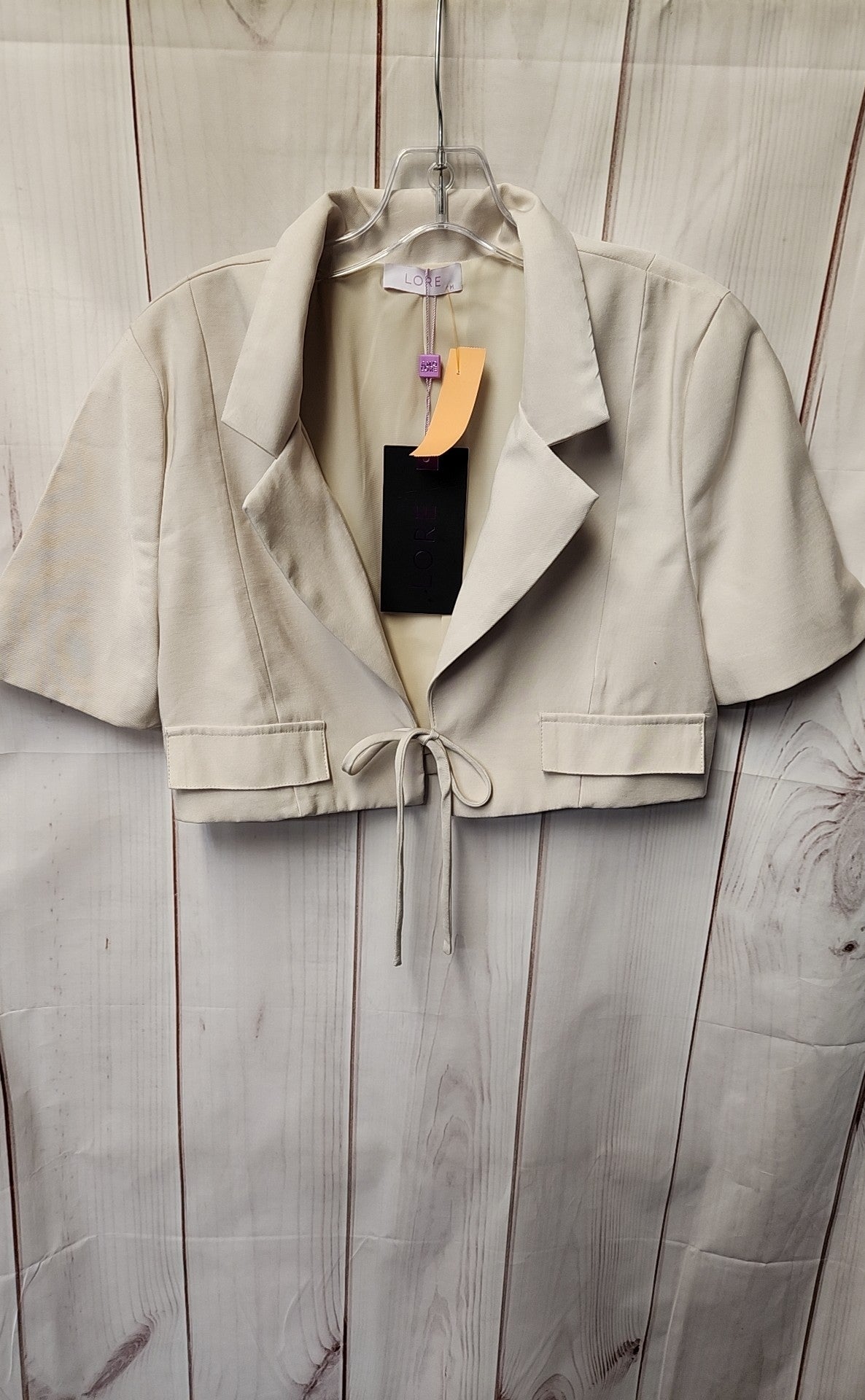 NWT Lore Women's Size M Beige Cardigan