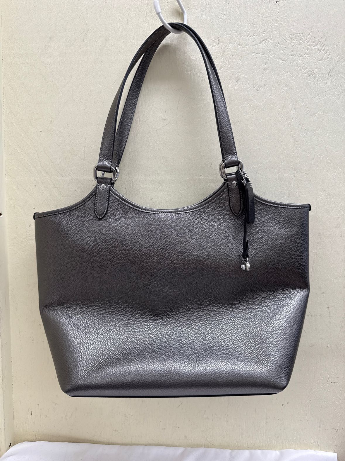 Coach Silver Tote Bag