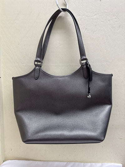 Coach Silver Tote Bag
