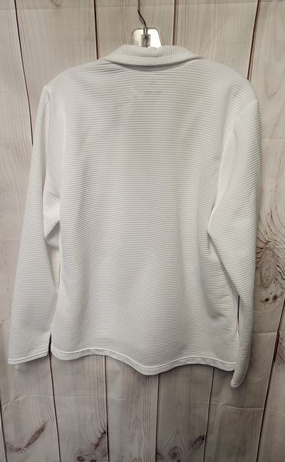 Adidas Women's Size XL White Active Jacket