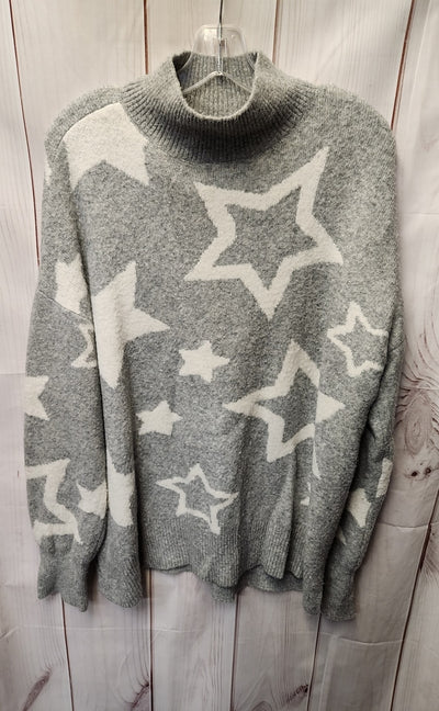 Lou & Grey Women's Size XL Gray Sweater