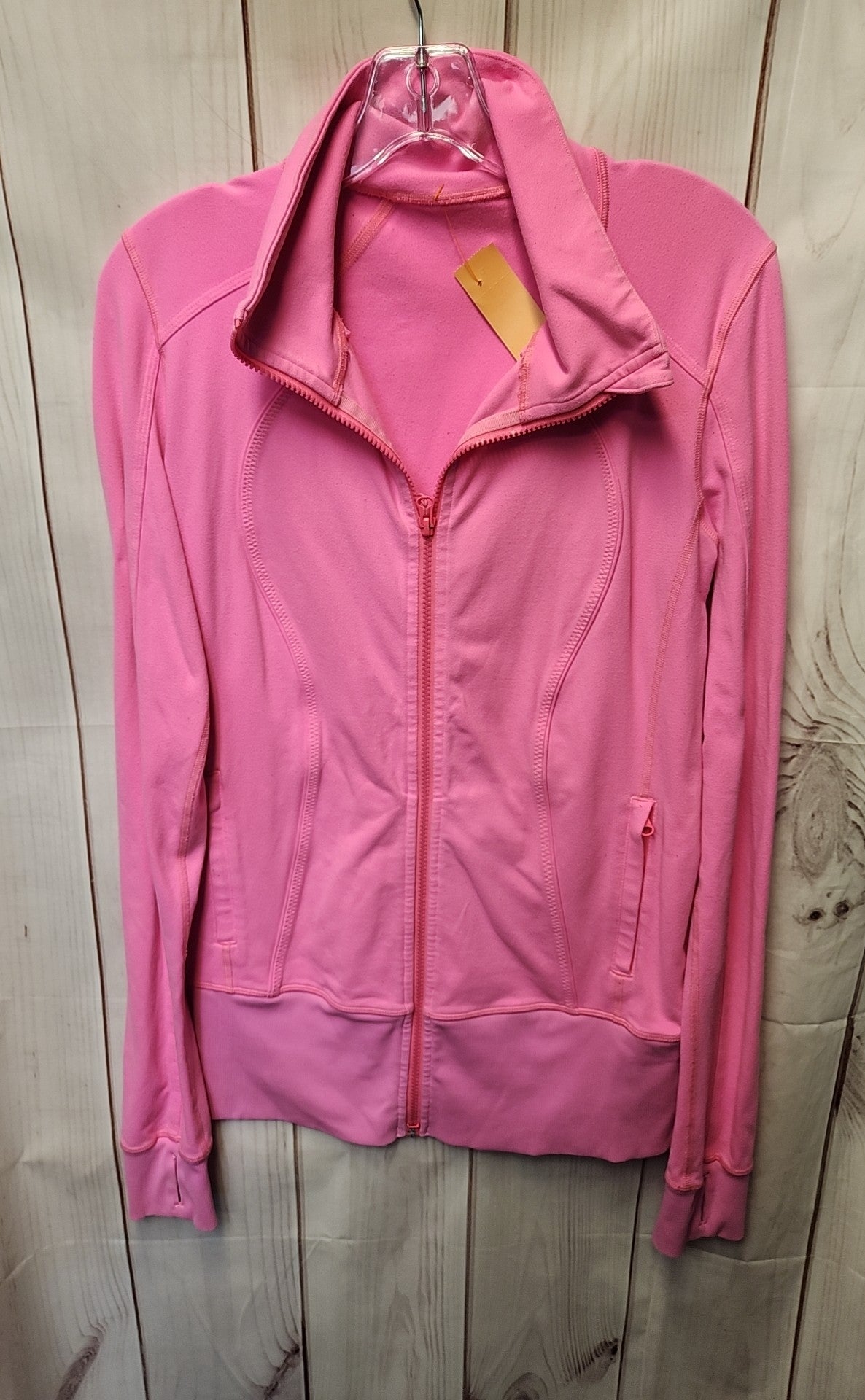Lululemon Women's Size 8 Pink Active Jacket AS IS- pilling