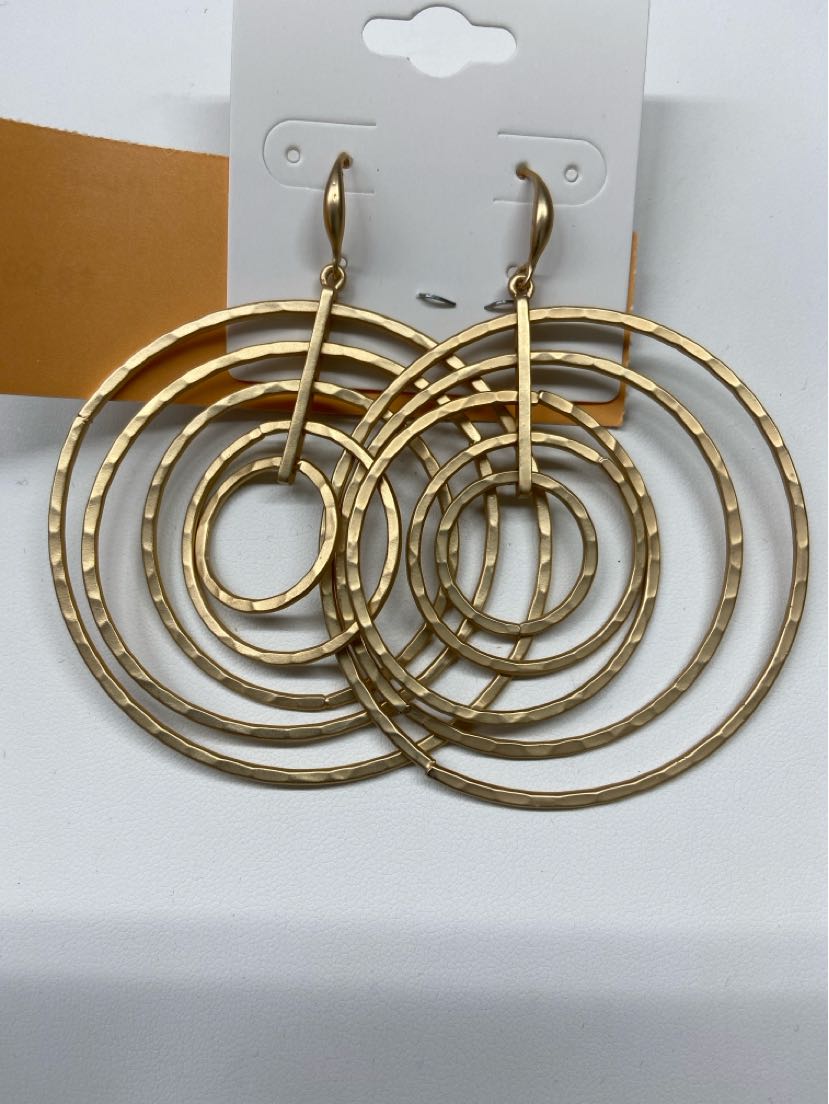 Gold Layered Hoop Earrings