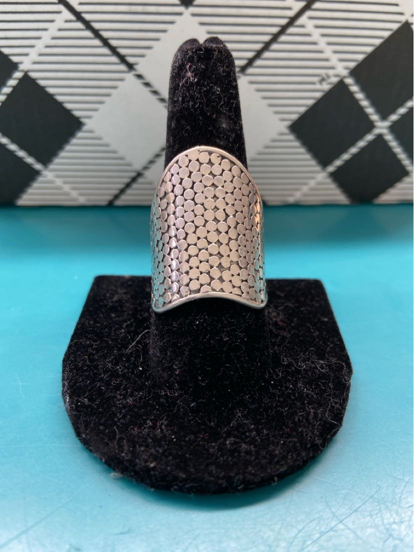 .925 Sterling Silver Size Adjustable Ring